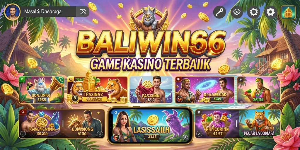 Screenshot gameplay BALIWIN66 yang menampilkan suasana kasino yang menakjubkan.
