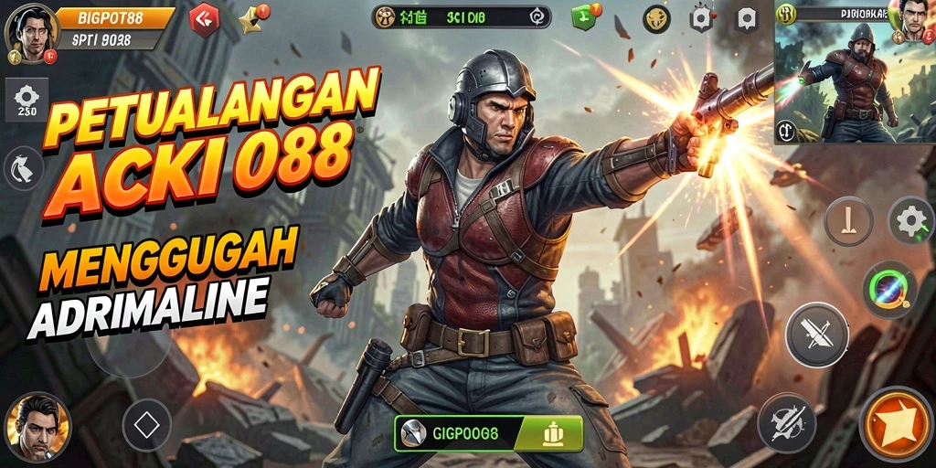 Screenshot utama BIGPOT88 menampilkan aksi mendebarkan saat bertempur.
