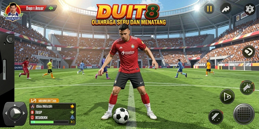 Tampilan gameplay <strong>DUIT8</strong> yang menarik dan seru.