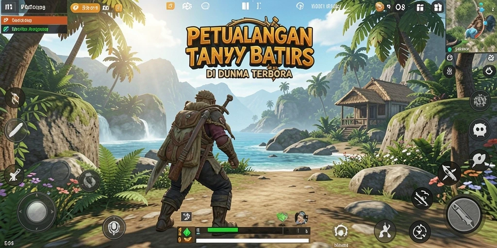 Tampilan gameplay FO8 yang spektakuler dalam dunia terbuka.