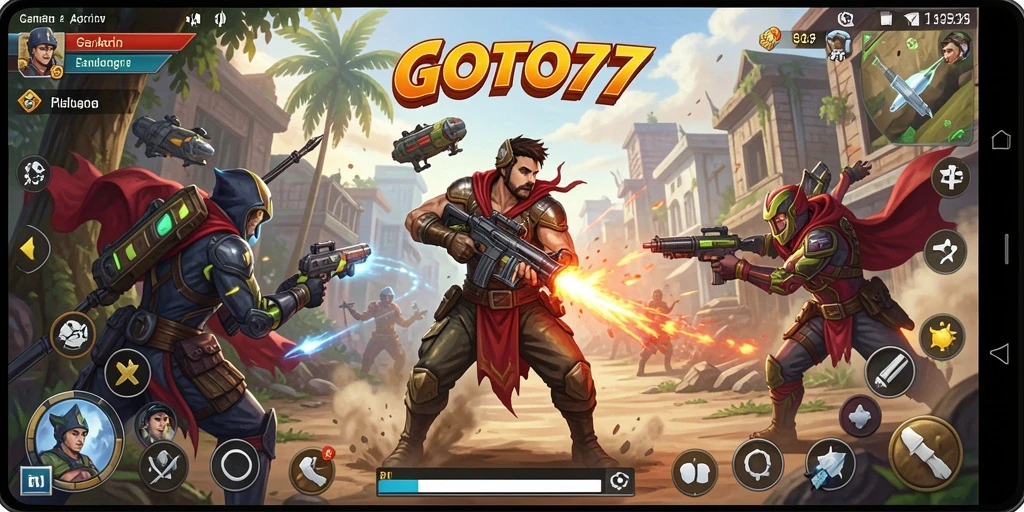 Gameplay aksi GOTO77 yang mendebarkan dan penuh tantangan.