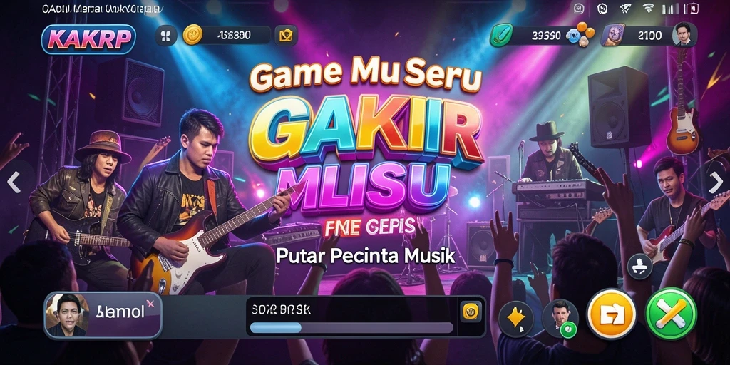 Tampilan menarik gameplay KAKRP yang penuh aksi.