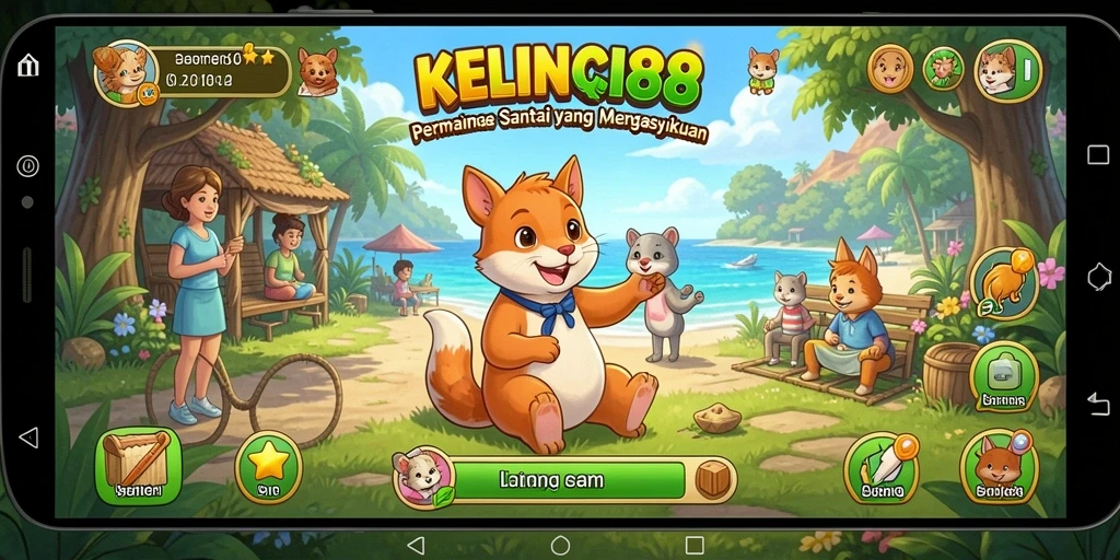 Gameplay KELINCI88 yang mengasyikkan dan berwarna-warni.