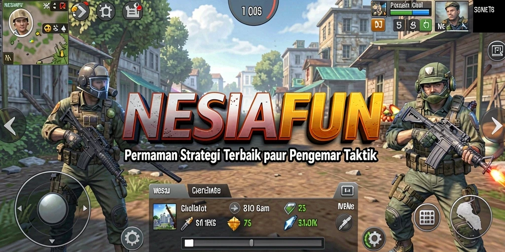 Tampilan gameplay <strong>NESIAFUN</strong> yang seru dan penuh strategi.