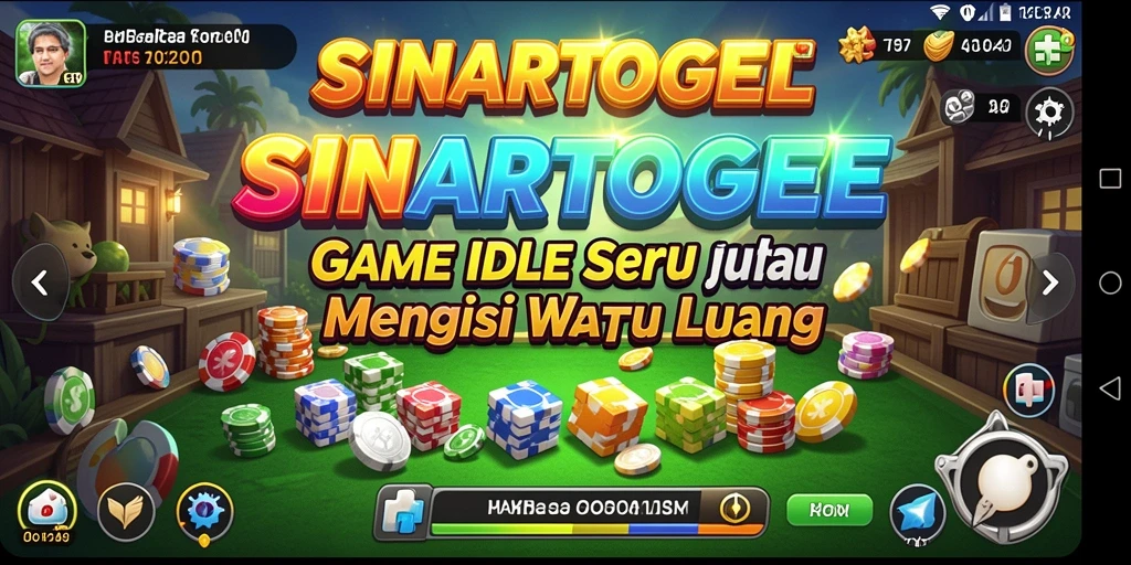 Tampilan gameplay SINARTOGEL yang menarik dalam mode Idle.