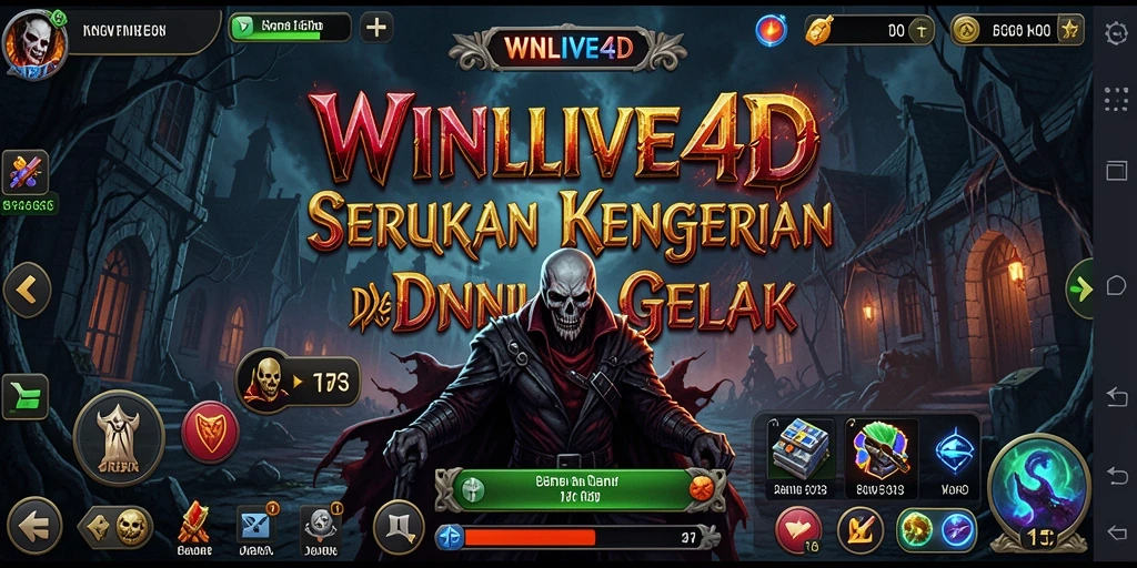 Screenshot gameplay WINLIVE4D yang mencekam dan penuh ketegangan.